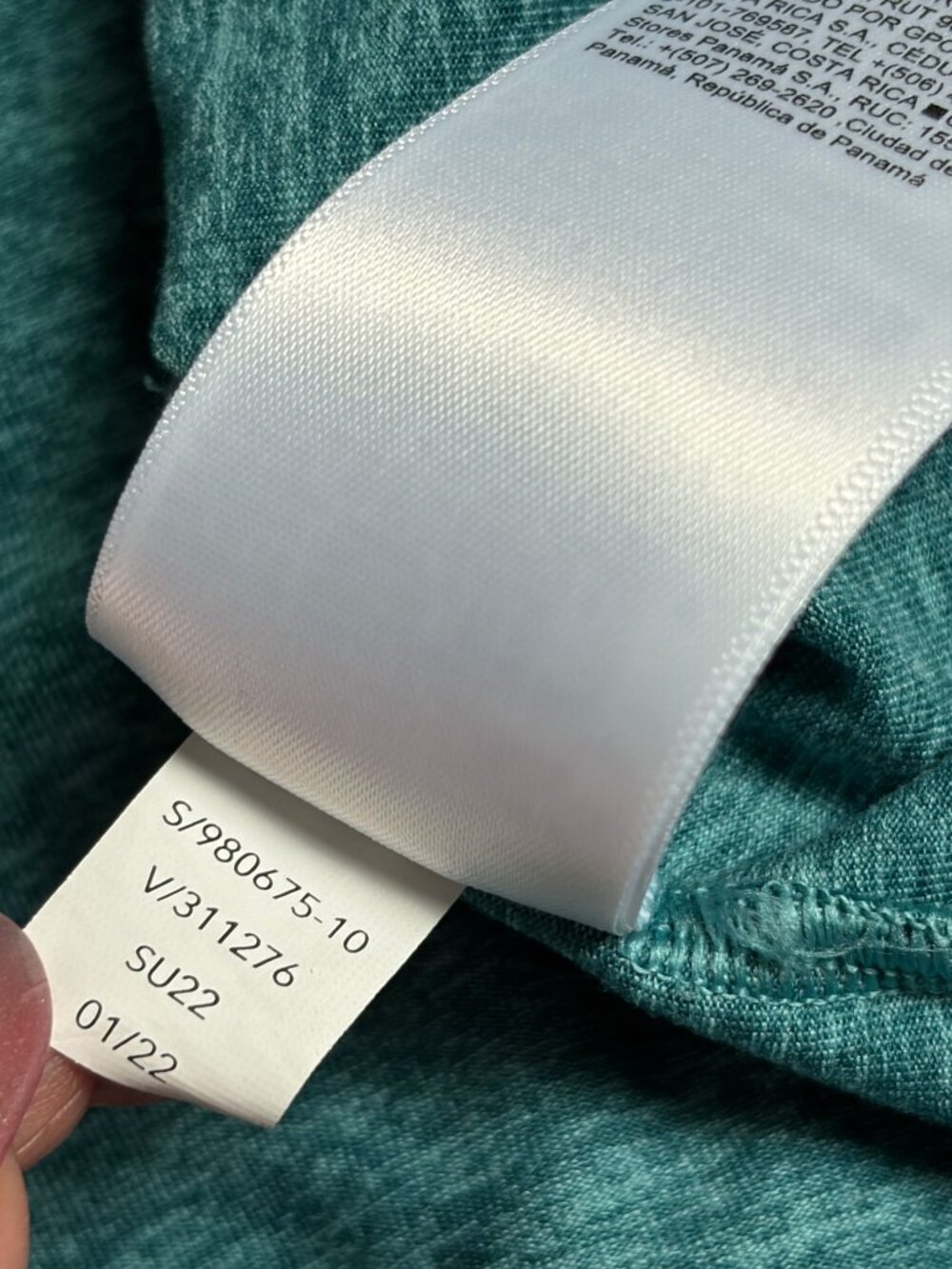 Athleta Uptempo Tee (Heathered Teal) - Large - Picture 6 of 9